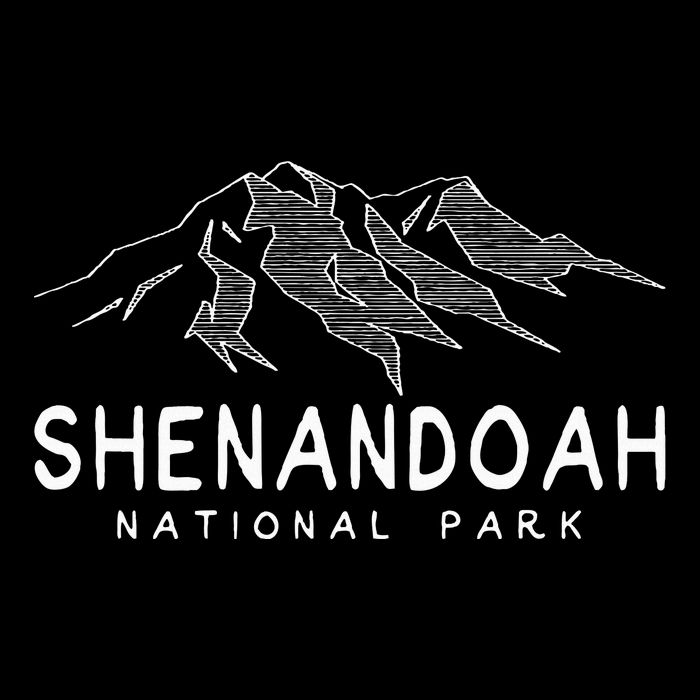 Shenandoah National Park Vintage Souvenirs Virginia Womens Tank Top