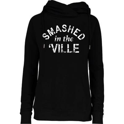 Smashville Nashville Proud Hockey Gift Womens Funnel Neck Pullover Hood