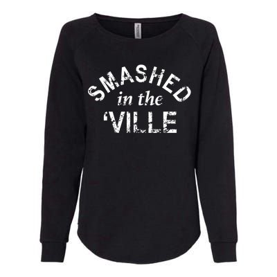 Smashville Nashville Proud Hockey Gift Womens California Wash Sweatshirt