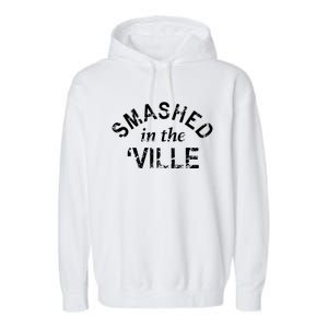 Smashville Nashville Proud Hockey Gift Garment-Dyed Fleece Hoodie