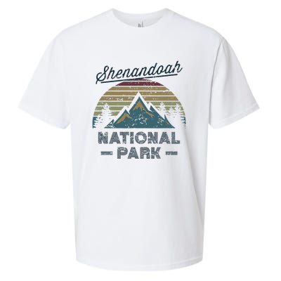 SHENANDOAH NATIONAL PARK Vintage Sunset Love Hiking Camping Sueded Cloud Jersey T-Shirt