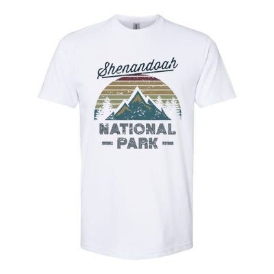 SHENANDOAH NATIONAL PARK Vintage Sunset Love Hiking Camping Softstyle CVC T-Shirt