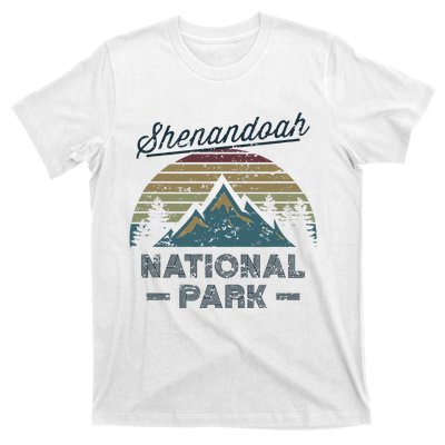 SHENANDOAH NATIONAL PARK Vintage Sunset Love Hiking Camping T-Shirt