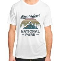 SHENANDOAH NATIONAL PARK Vintage Sunset Love Hiking Camping Adult ChromaSoft Performance T-Shirt