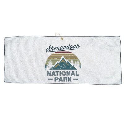 SHENANDOAH NATIONAL PARK Vintage Sunset Love Hiking Camping Large Microfiber Waffle Golf Towel