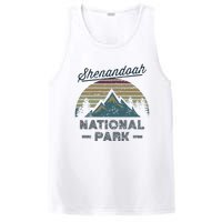 SHENANDOAH NATIONAL PARK Vintage Sunset Love Hiking Camping PosiCharge Competitor Tank