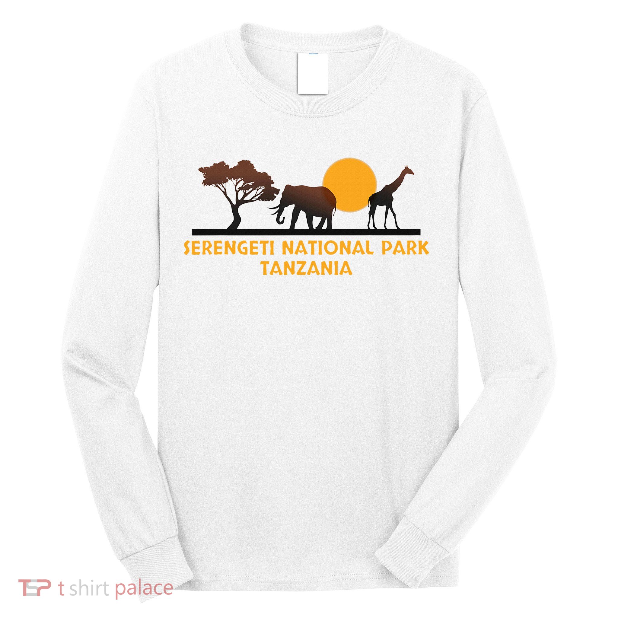 Serengeti National Park Tanzania Long Sleeve Shirt