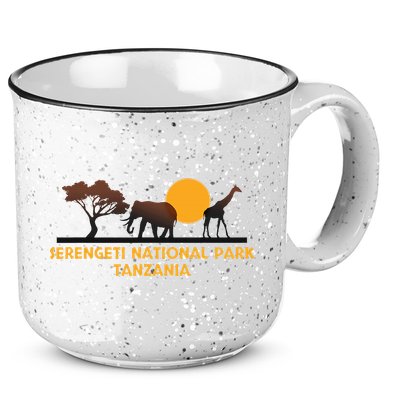 Serengeti National Park Tanzania 15oz Campfire Ceramic Mug