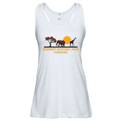 Serengeti National Park Tanzania Ladies Essential Flowy Tank