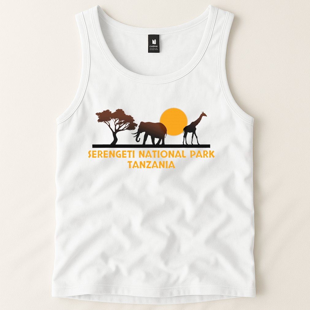 Serengeti National Park Tanzania Tank Top
