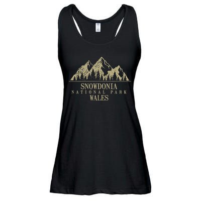 Snowdonia National Park Wales Ladies Essential Flowy Tank
