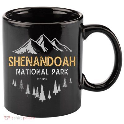 Shenandoah National Park Est 1935 Vintage Virginia 11oz C Handle Ceramic Mug
