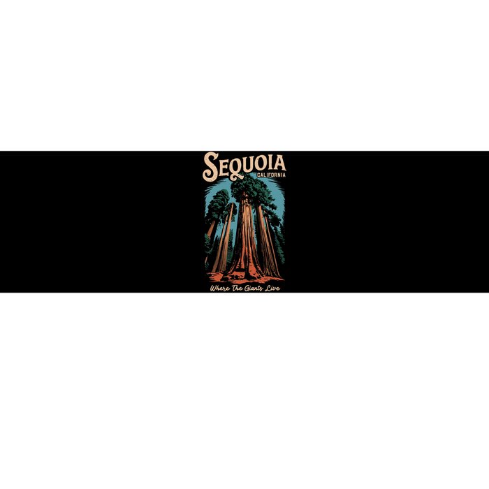 Sequoia National Park California Giant Tree Outdoors Bumper Sticker