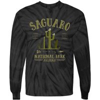 SAGUARO NATIONAL PARK ARIZONA Tourist Souvenir Gift Tie-Dye Long Sleeve Shirt