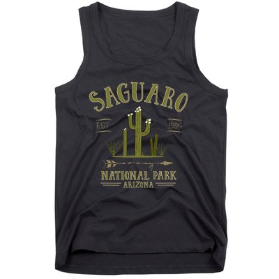 SAGUARO NATIONAL PARK ARIZONA Tourist Souvenir Gift Tank Top