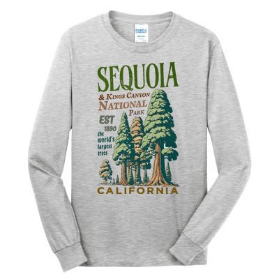 Sequoia National Park Tall Long Sleeve T-Shirt