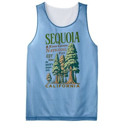 Sequoia National Park Mesh Reversible Basketball Jersey Tank