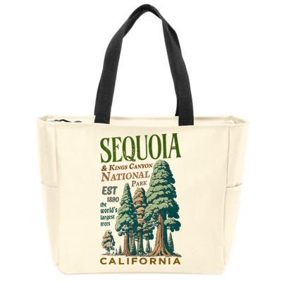 Sequoia National Park Zip Tote Bag