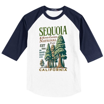 Sequoia National Park Baseball Sleeve Shirt