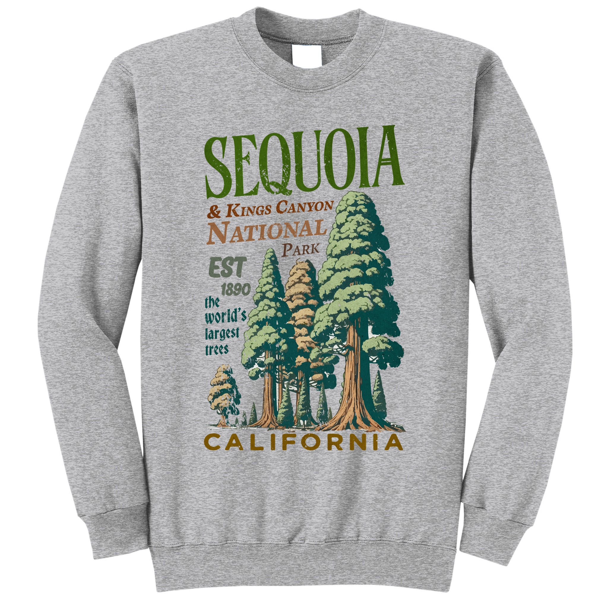 Sequoia National Park Tall Sweatshirt