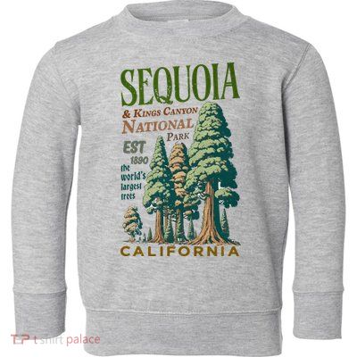 Sequoia National Park Toddler Sweatshirt
