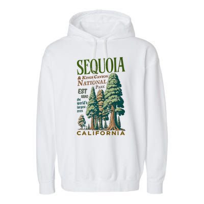 Sequoia National Park Garment-Dyed Fleece Hoodie