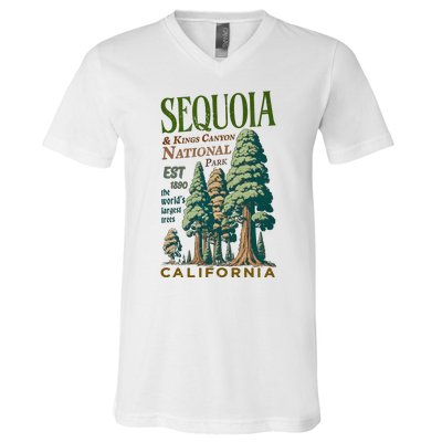 Sequoia National Park V-Neck T-Shirt