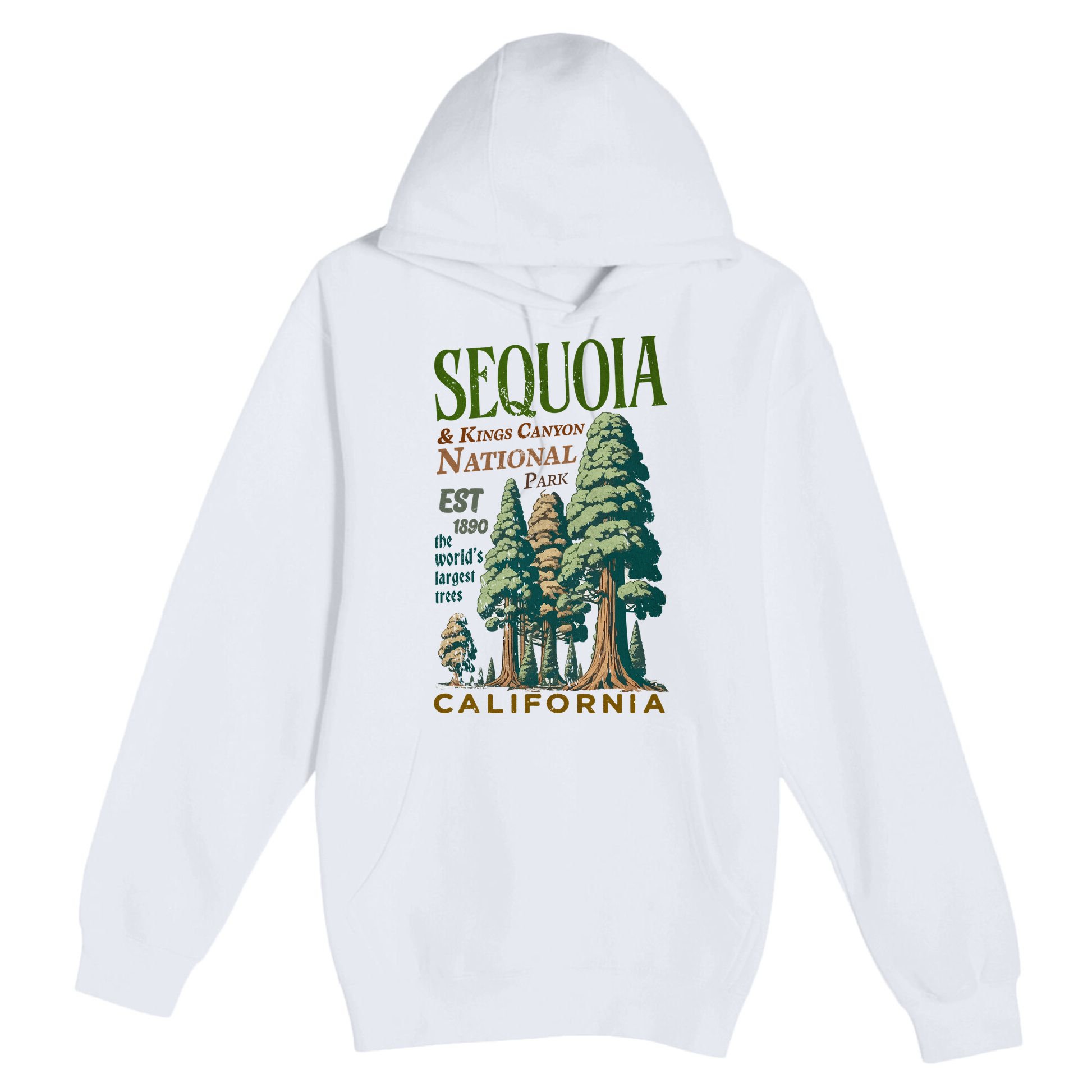 Sequoia National Park Premium Pullover Hoodie