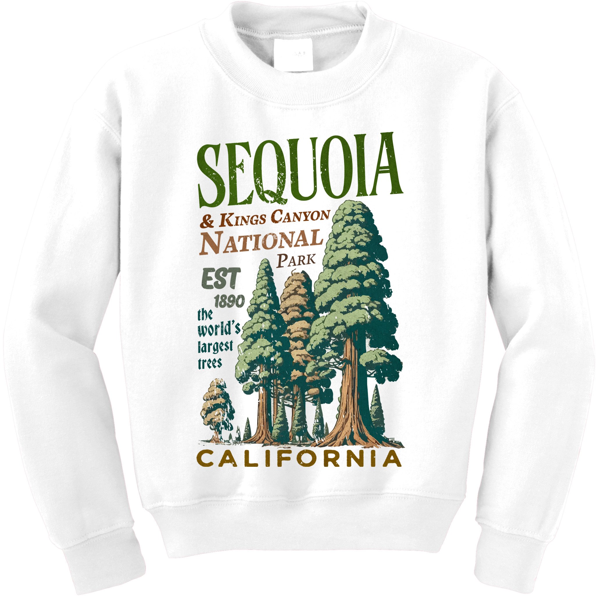 Sequoia National Park Kids Sweatshirt