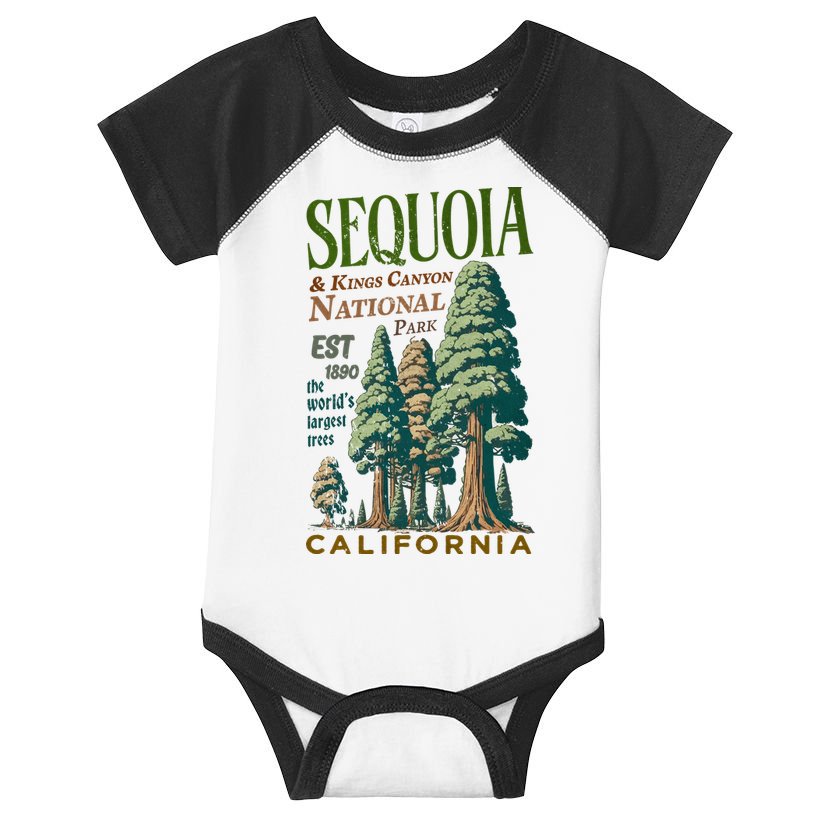 Sequoia National Park Infant Baby Jersey Bodysuit