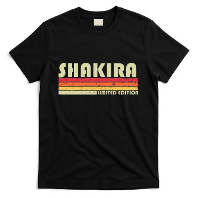 S.H.A.K.I.R.A Name Personalized Retro Vintage 80s 90s Birthday T-Shirt