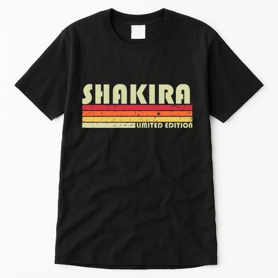S.H.A.K.I.R.A Name Personalized Retro Vintage 80s 90s Birthday Tall T-Shirt