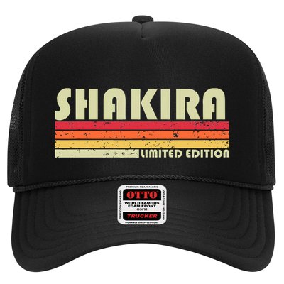 S.H.A.K.I.R.A Name Personalized Retro Vintage 80s 90s Birthday Trucker Hat
