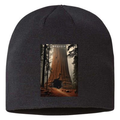 Sequoia National Park Photographic Design Sustainable Beanie