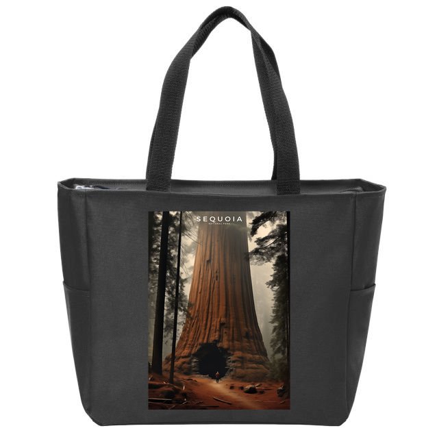 Sequoia National Park Photographic Design Zip Tote Bag
