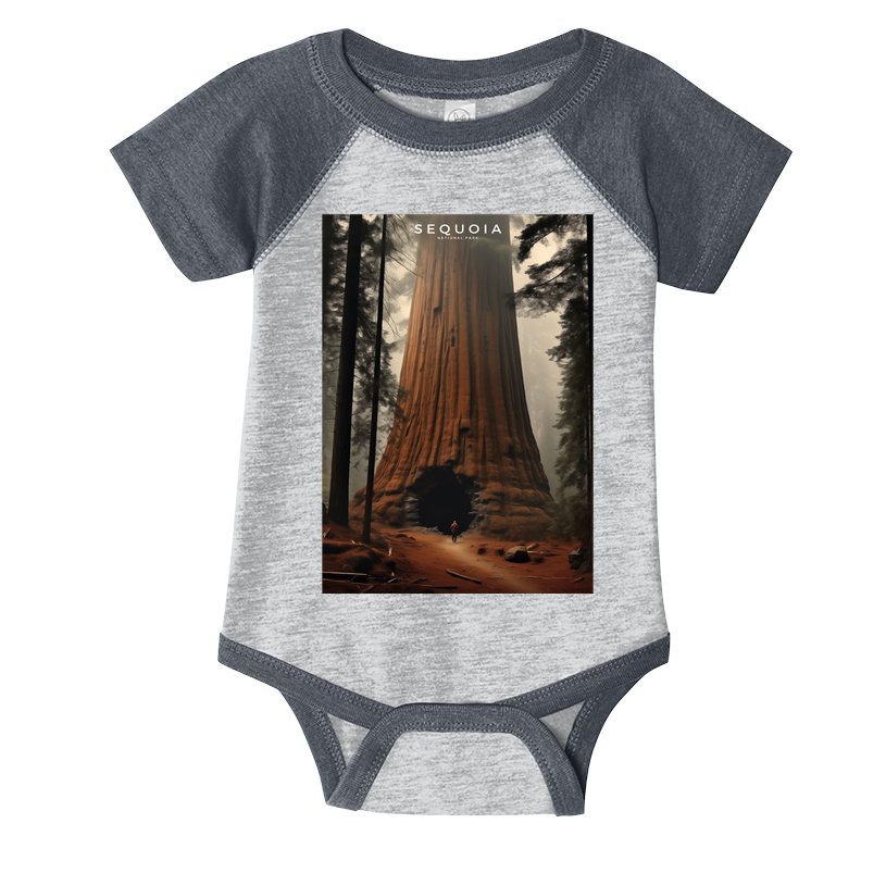 Sequoia National Park Photographic Design Infant Baby Jersey Bodysuit
