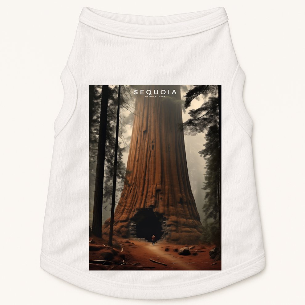 Sequoia National Park Photographic Design Doggie Tank