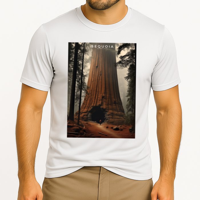 Sequoia National Park Photographic Design Cooling Performance Crew T-Shirt