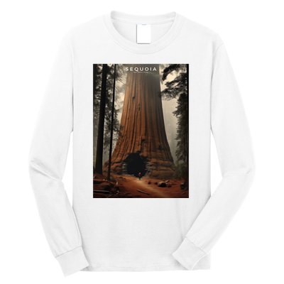 Sequoia National Park Photographic Design Long Sleeve Shirt