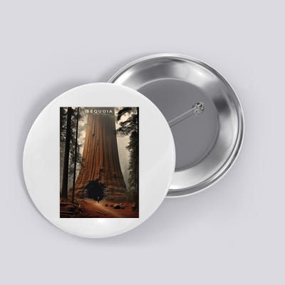 Sequoia National Park Photographic Design Button