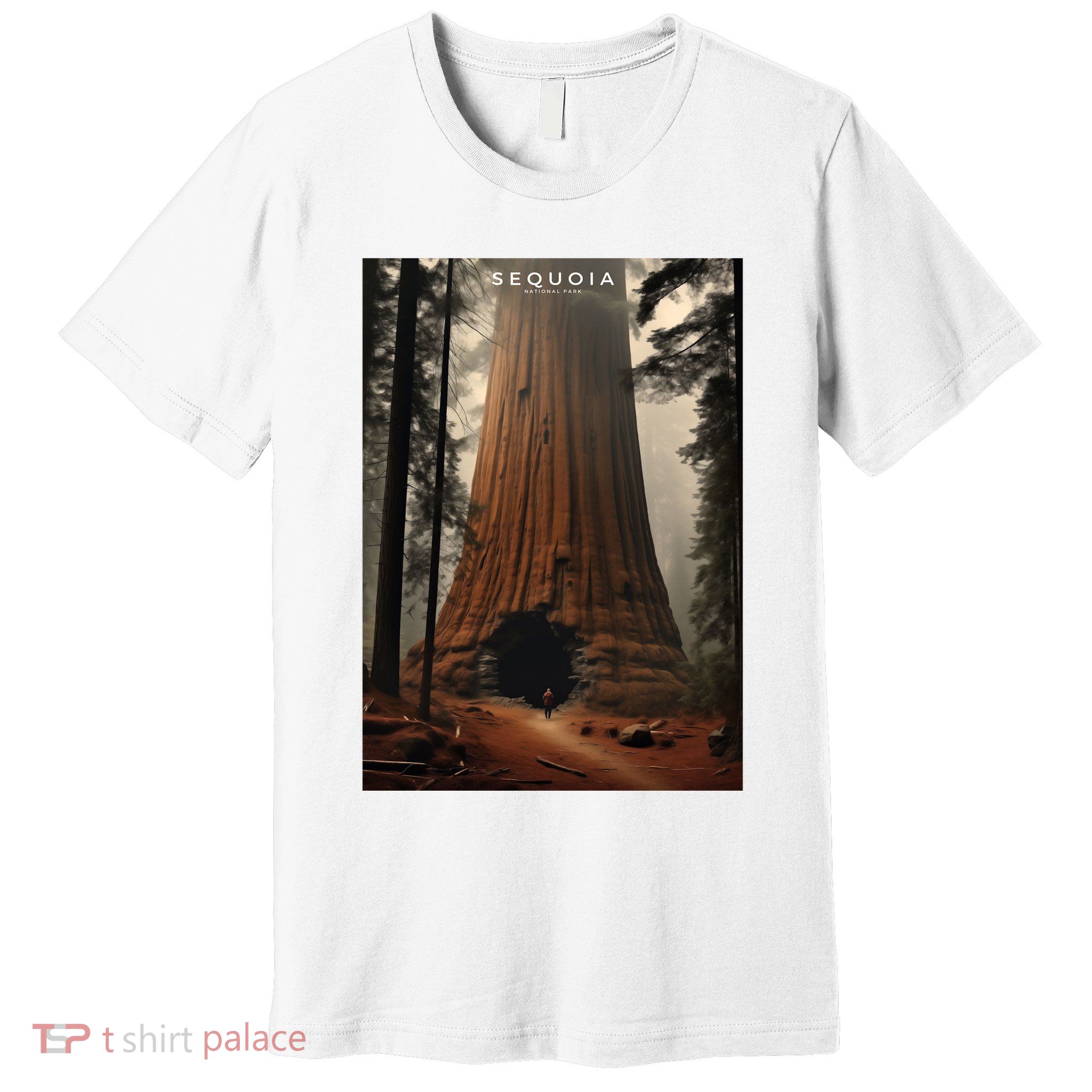 Sequoia National Park Photographic Design Premium T-Shirt