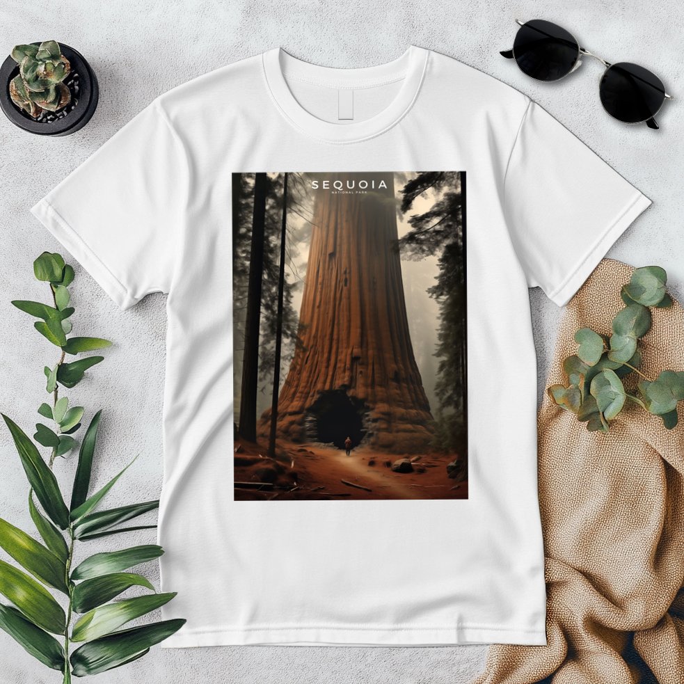 Sequoia National Park Photographic Design Premium T-Shirt