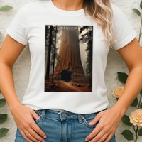 Sequoia National Park Photographic Design Womens T-Shirt