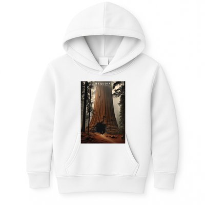 Sequoia National Park Photographic Design Kids Hoodie