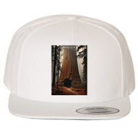Sequoia National Park Photographic Design Wool Snapback Cap