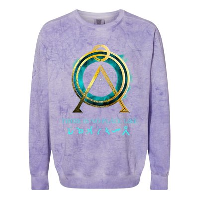 Stargate No Place Like Home Gate Colorblast Crewneck Sweatshirt