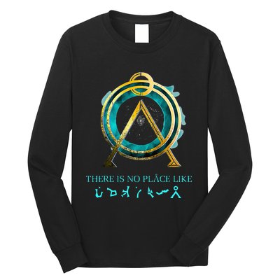 Stargate No Place Like Home Gate Long Sleeve Shirt