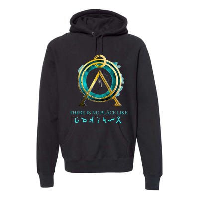 Stargate No Place Like Home Gate Premium Hoodie