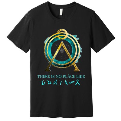 Stargate No Place Like Home Gate Premium T-Shirt