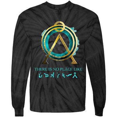 Stargate No Place Like Home Gate Tie-Dye Long Sleeve Shirt